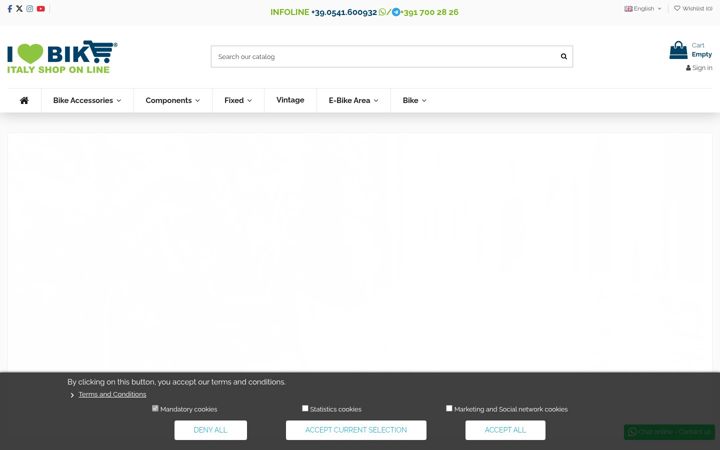Screenshot of ilovebike.it