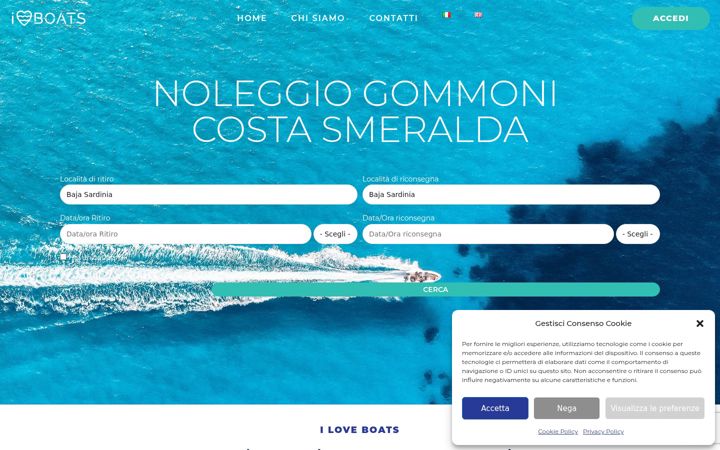 Screenshot of iloveboats.it