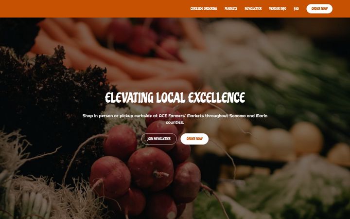Screenshot of ilovefarmersmarkets.org