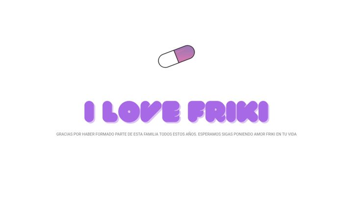 Screenshot of ilovefriki.es