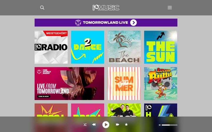 Screenshot of ilovemusic.de