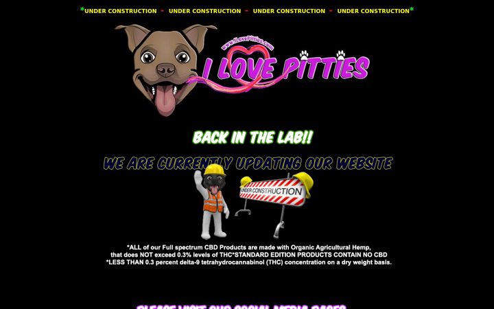 Screenshot of ilovepitties.com