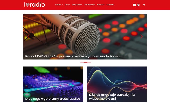 Screenshot of iloveradio.pl