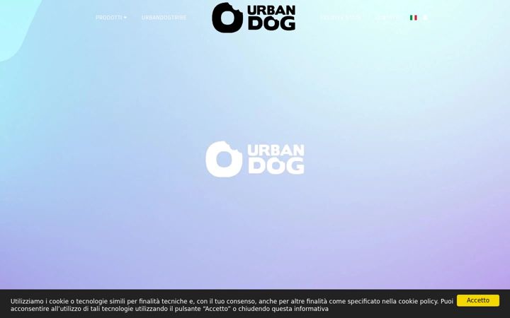 Screenshot of iloveurbandog.it