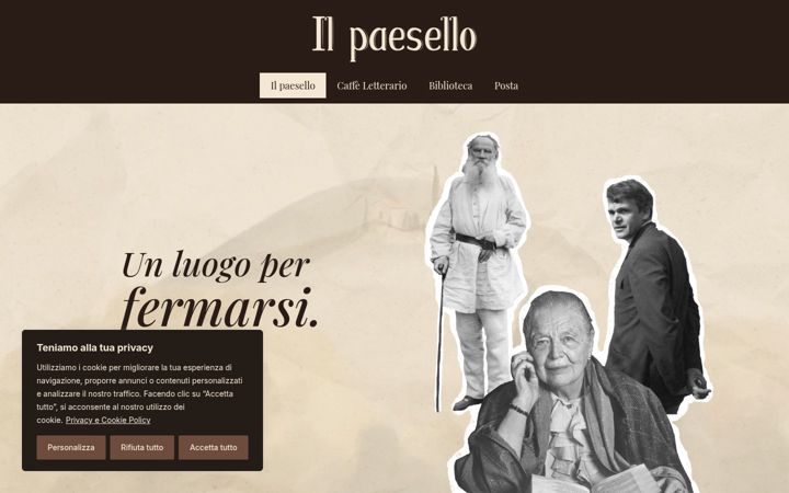 Screenshot of ilpaesello.org