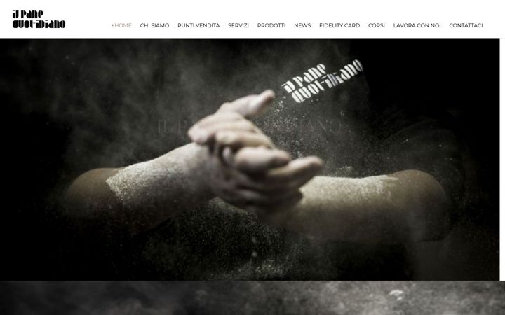 Screenshot of ilpanequotidiano.com