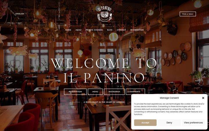 Screenshot of ilpanino.pl