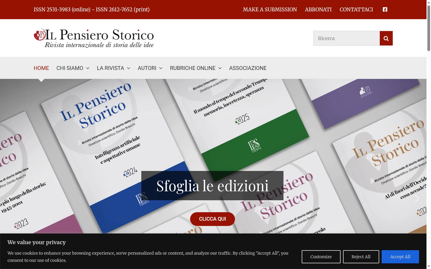 Screenshot tal-banner tal-kunsens muri qabel kwalunkwe interazzjoni