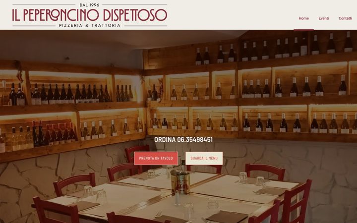 Screenshot of ilpeperoncinodispettoso.com
