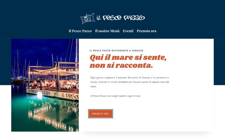 Screenshot of ilpescepazzo.it