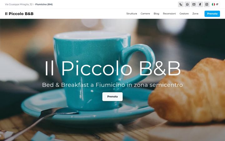 Screenshot of ilpiccolobb.it
