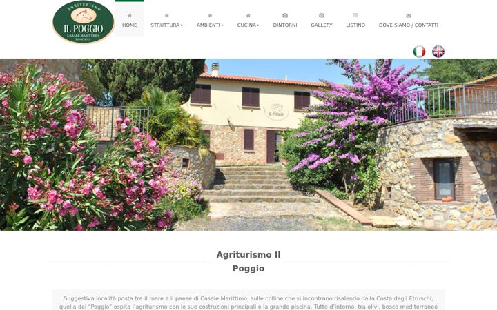 Screenshot of ilpoggioagriturismo.it