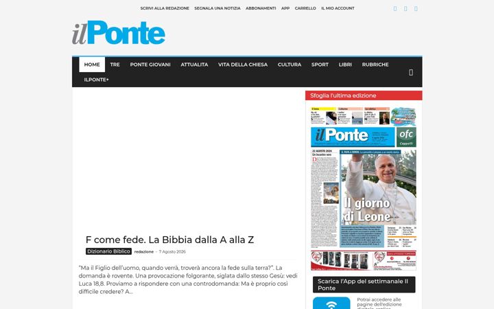 Screenshot of ilponte.com