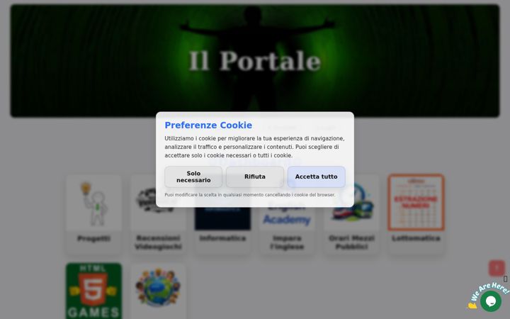 Screenshot of ilportale.altervista.org