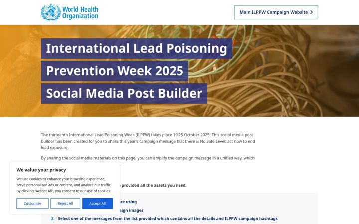 Screenshot of ilppw.org