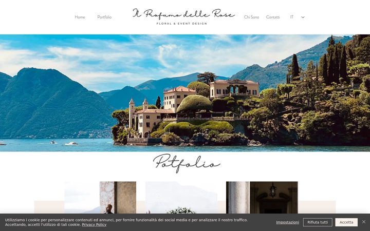 Screenshot of ilprofumodellerose.com