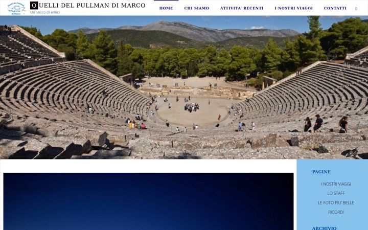 Screenshot of ilpullmandimarco.it