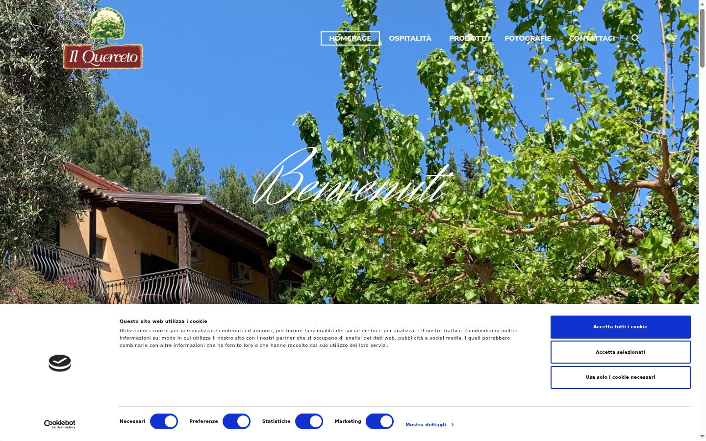 Screenshot tal-banner tal-kunsens muri qabel kwalunkwe interazzjoni