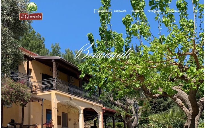 Screenshot of ilquercetoagriturismo.it