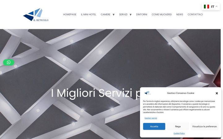 Screenshot of ilreticolobebsalerno.it