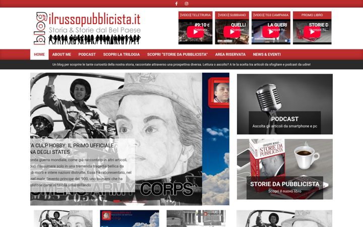 Screenshot of ilrussopubblicista.it