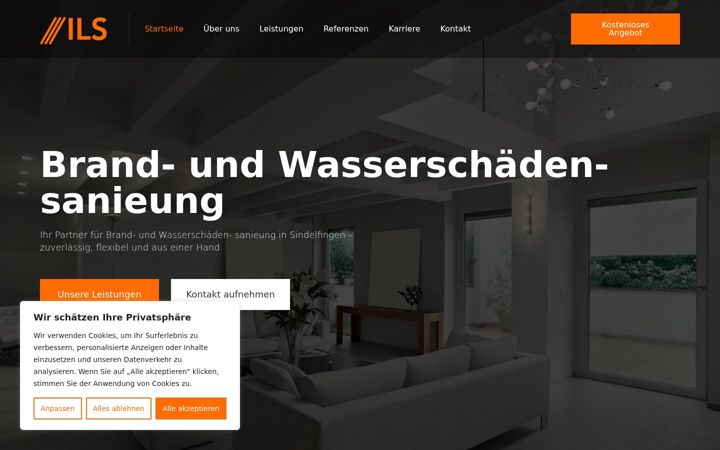 Screenshot of ils-bws.de