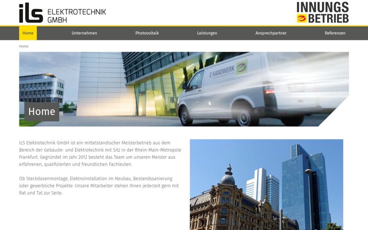 Screenshot of ils-elektrotechnik.de