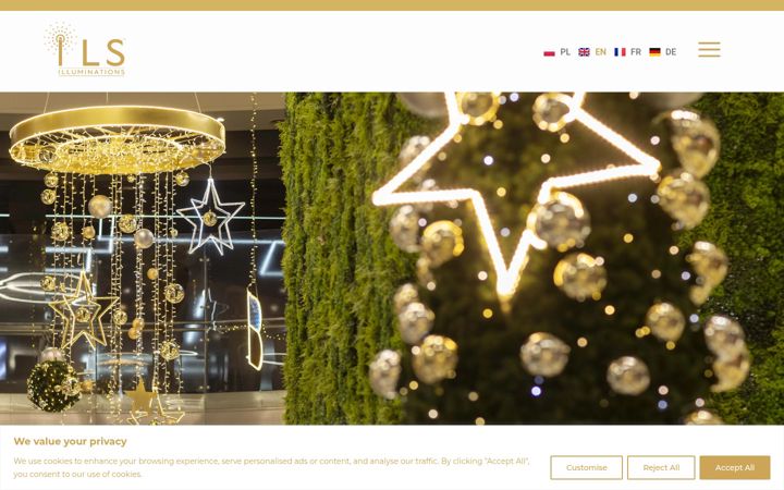 Captura de pantalla de ils-illuminations.com