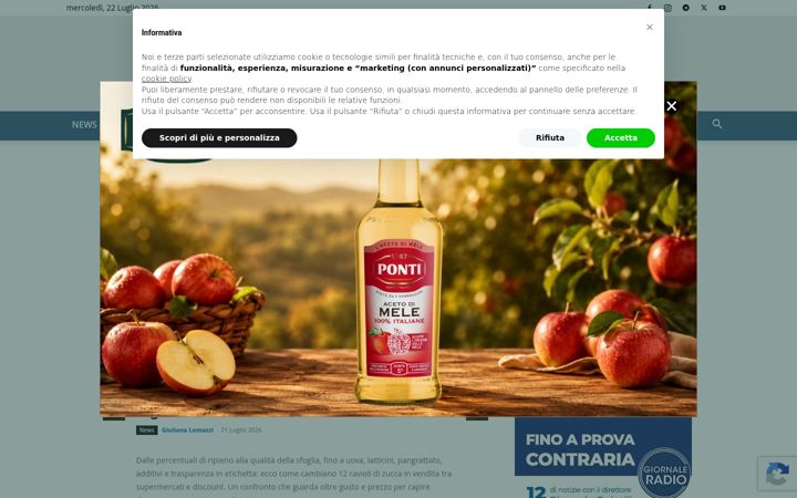 Screenshot of ilsalvagente.it
