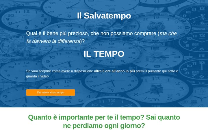 Captura de pantalla de ilsalvatempo.com
