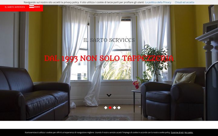 Screenshot of ilsartoservices.it