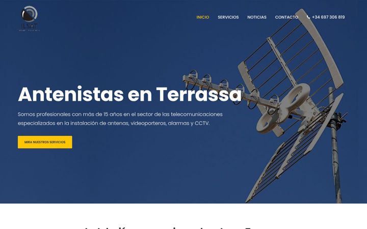 Screenshot of ilsat.es