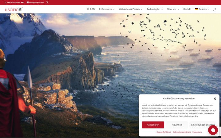 Screenshot of ilscipio.com