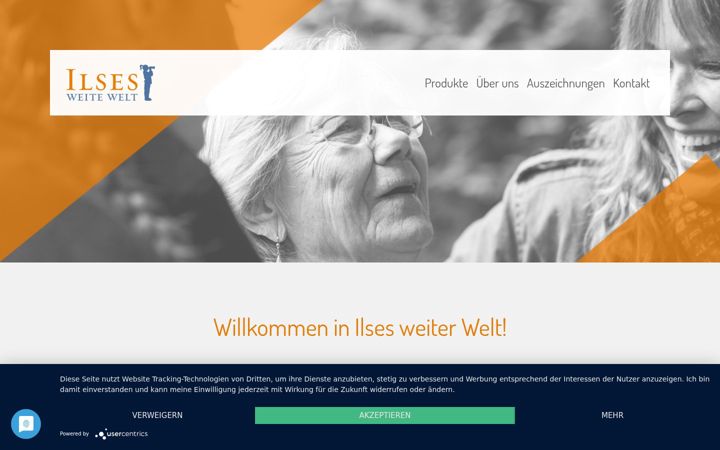 Screenshot of ilsesweitewelt.de