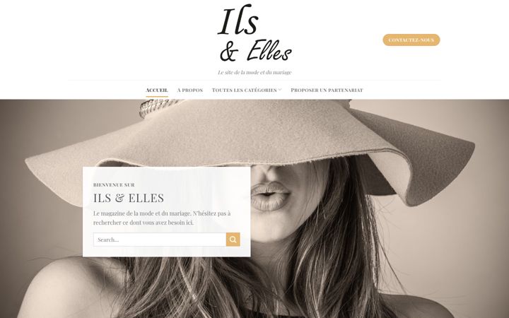 Screenshot of ilsetelles.fr