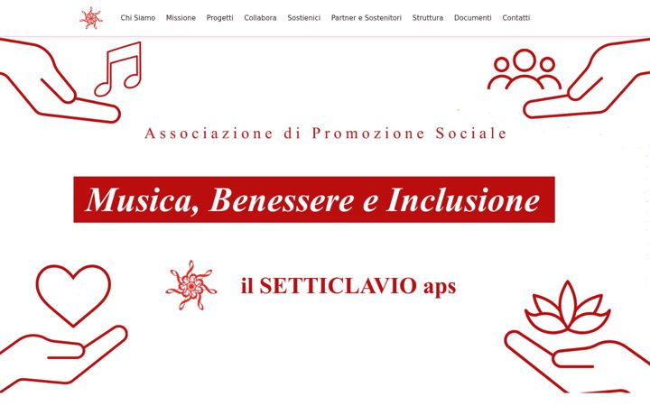 Screenshot of ilsetticlavio.it