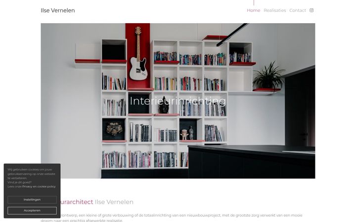 Screenshot of ilsevernelen.be