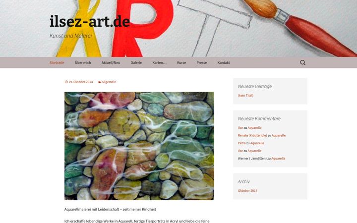 Screenshot of ilsez-art.de