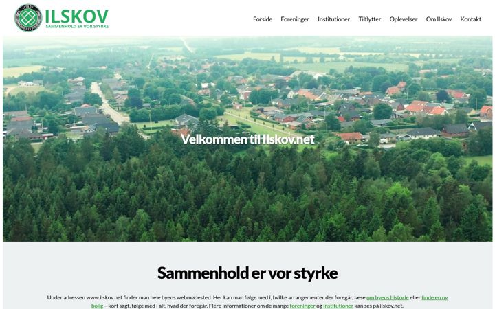 Screenshot of ilskov.net