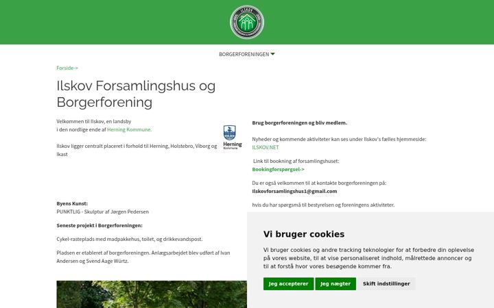 Screenshot of ilskovbf.dk