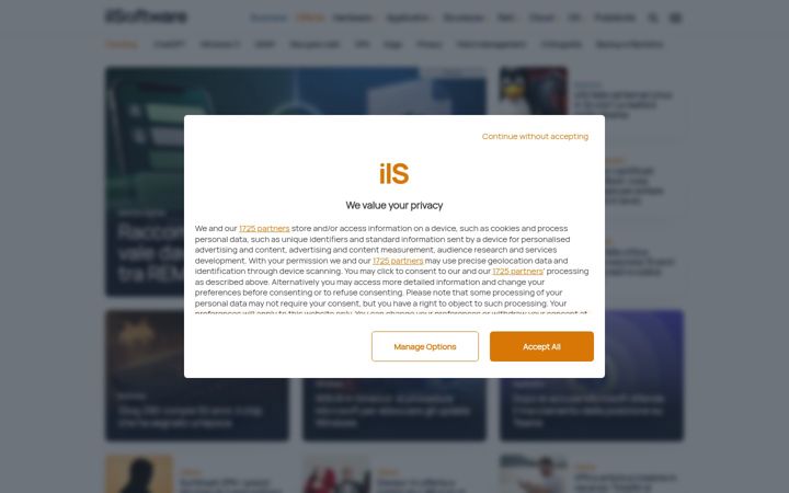 Screenshot di ilsoftware.it