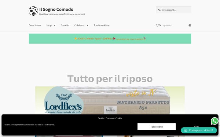Screenshot of ilsognocomodo.it