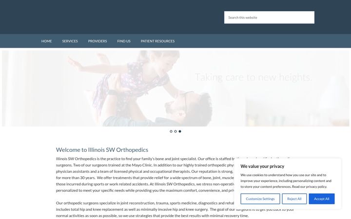 Screenshot of ilswortho.net