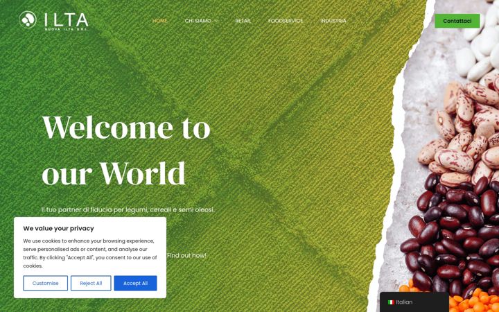 Screenshot of ilta.com