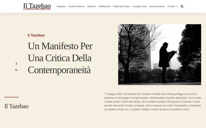 Screenshot of iltazebao.com