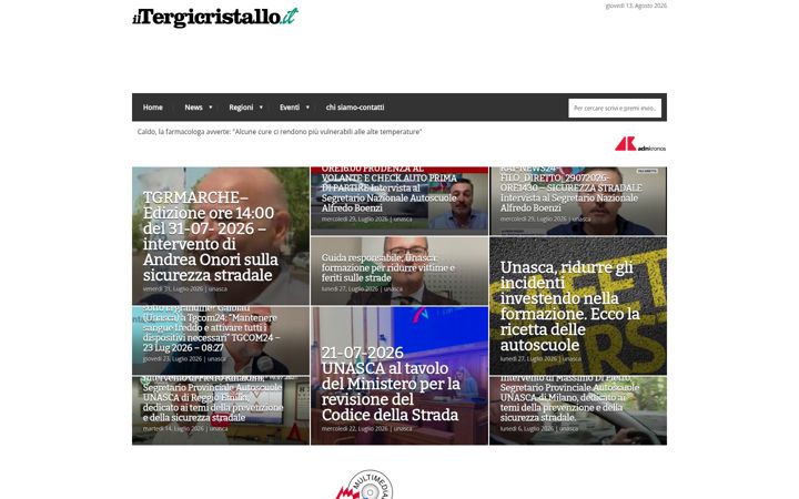 Screenshot of iltergicristallo.it