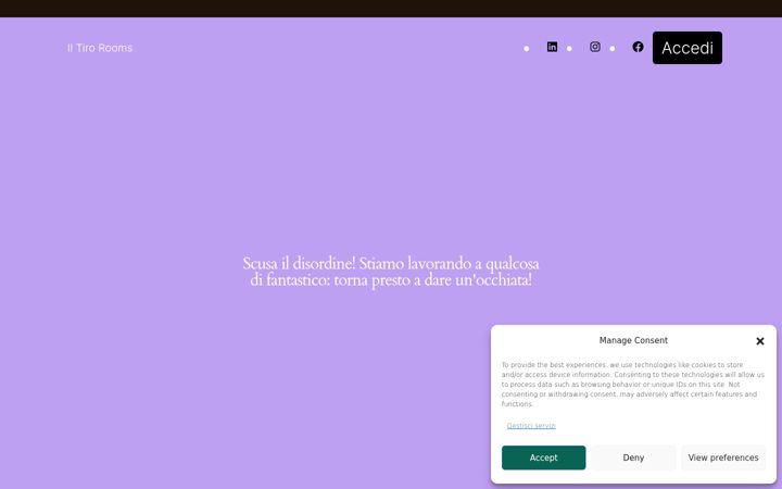 Screenshot of iltirorooms.com
