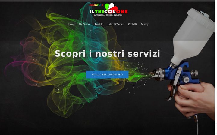 Screenshot of iltricolore.eu