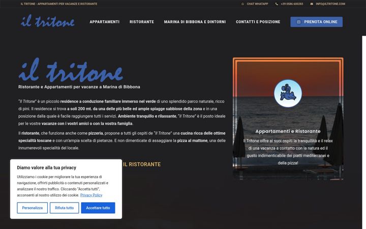 Ekraanipilt saidist iltritone.com