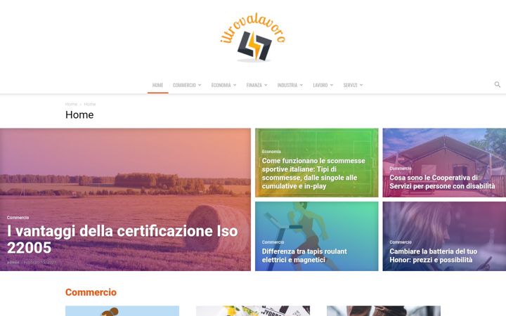 Screenshot of iltrovalavoro.it